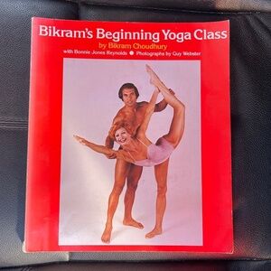 Red Yoga Instruction Book